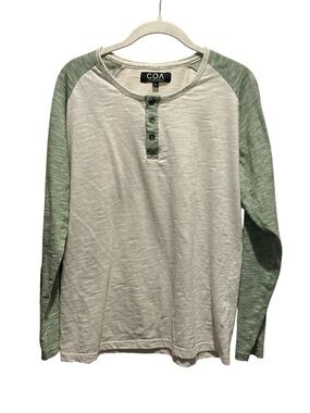 C.O.A.City of Los Angeles Unisex Henley T Shirt